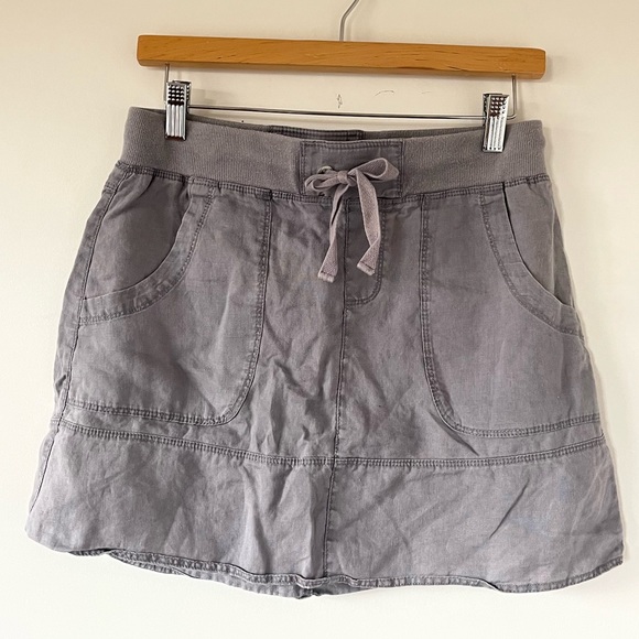 Lavender Midi Cargo Style Skirt - Picture 1 of 6